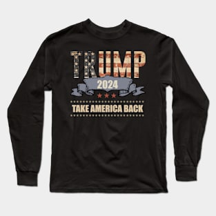 TRUMP 2024 Long Sleeve T-Shirt